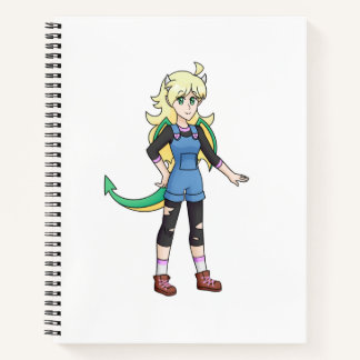 Eva Lightheart das Draconic Humanoid Notizbuch