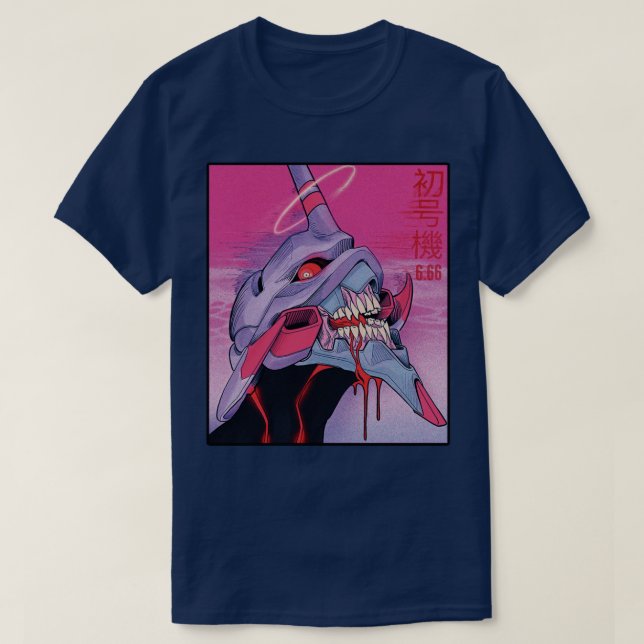 EVA Neon Genesis Evangelion T-Shirt (Design vorne)