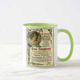 Eva Tanguay Keator Opernhaus Jugendstil-Poster Tasse