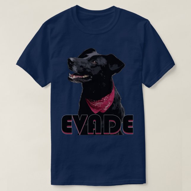 Evade Negrito Matapacos Black Copkiller Hund  T-Shirt (Design vorne)