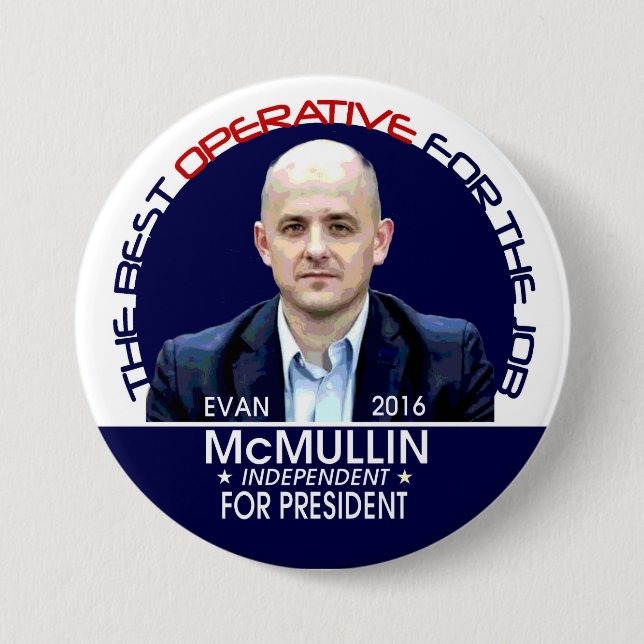 Evan McMullin 2016 Button (Vorderseite)