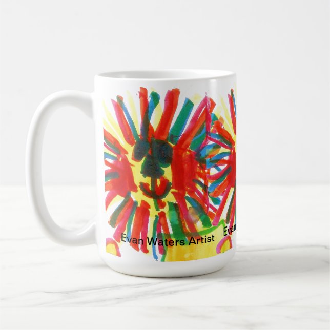 Evan Waters Artist Coffee Tasse (Links)