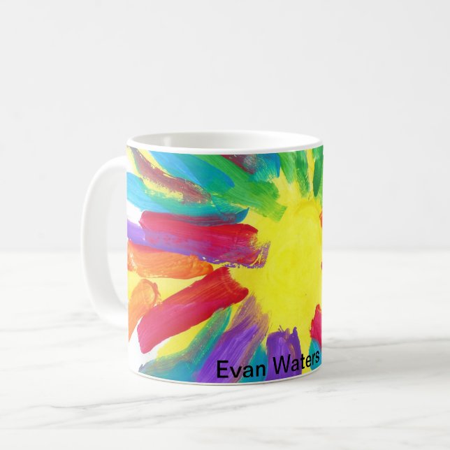 Evan Waters Artist Kaffeetasse (Vorderseite Links)