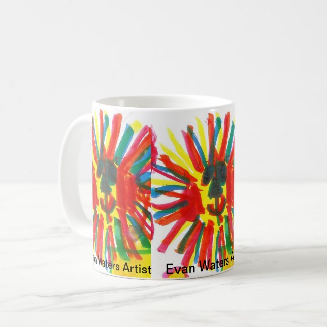 Evan Waters Artist Kaffeetasse (Vorderseite Links)