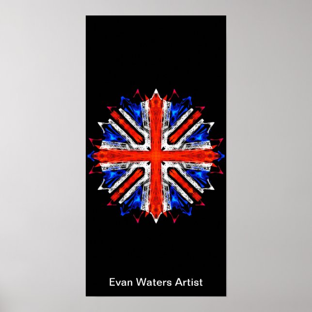 Evan Waters Artist Poster (Vorne)