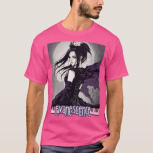 Evanescence Amy Lee Anime Fan Art Geschenk T-Shirt
