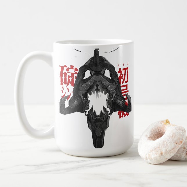 EVANGELION BERSERK UNIT 01 KAFFEETASSE (Mit Donut)