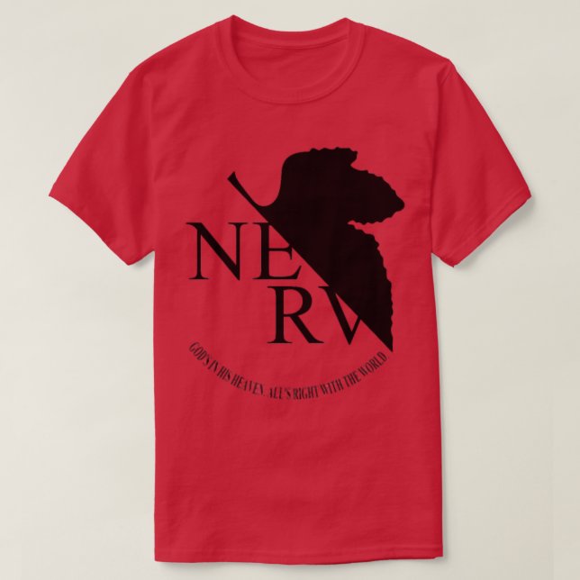 Evangelion NERV 4 T-Shirt (Design vorne)