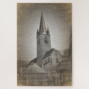 Evangelische Kathedrale Sibiu Hermannstadt Puzzle