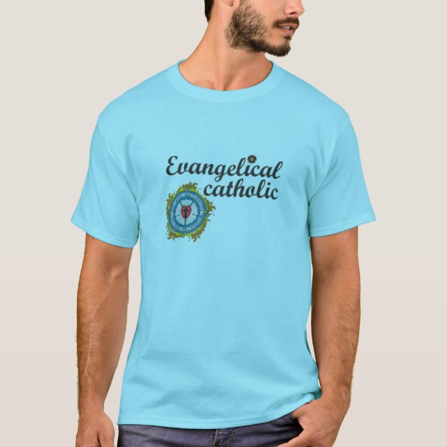 Evangelisches katholisches T-Shirt (Vorderseite)