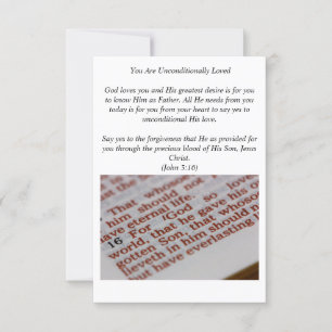 Evangelism card karte