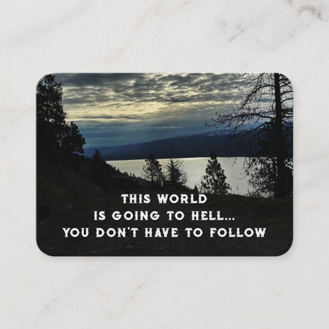 Evangelismus Evangelisation Einladung zur Rettung  (Vorderseite)