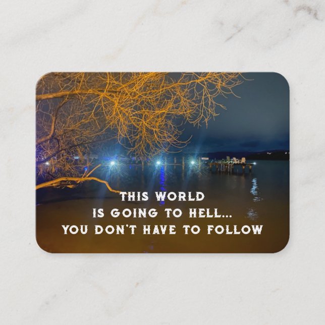 Evangelismus Evangelisation Einladung zur Rettung  (Vorderseite)