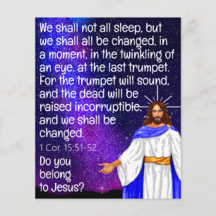 Evangeliumstraktat Flyer