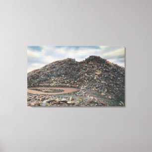 Evans, Colorado Summit ViewMt. Evans, Leinwanddruck