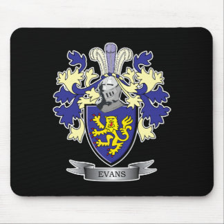 Evans-Familienwappen-Wappen Mousepad