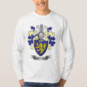 Evans-Familienwappen-Wappen T-Shirt