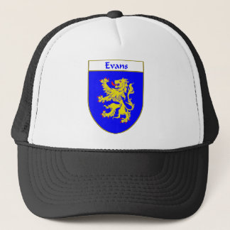 Evans-Wappen/Familienwappen (Wales) Truckerkappe