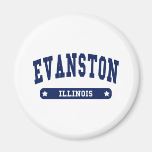 Evanston Illinois Uni Style T-Shirts Magnet