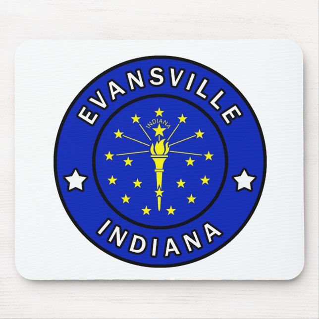 Evansville Indiana Mousepad (Vorne)