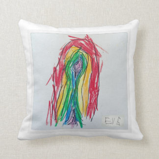 Eva's Regenbogen-Kissen Kissen