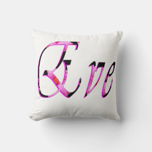 Eve Girls Name Logo, Kissen