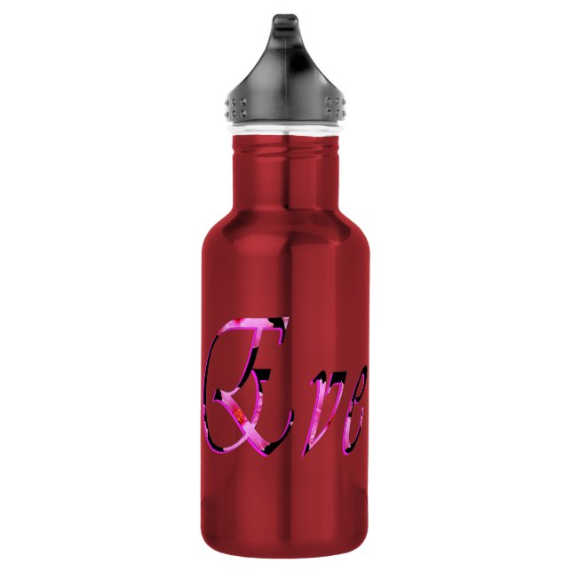 Eve Girls Name Logo, Trinkflasche (Rechts)