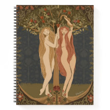 Eve & Lilith A4-Notebook