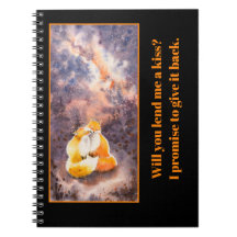 EVE malt zwei Füchse in Liebe