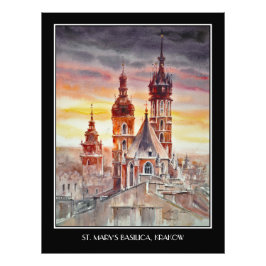 EVE Painted Krakau, Polnische Altstadt Fotodruck