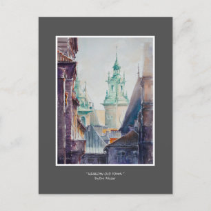 EVE Painted Krakau, Polnische Altstadt Postkarte