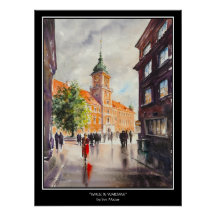 EVE Painted Warsaw Poster