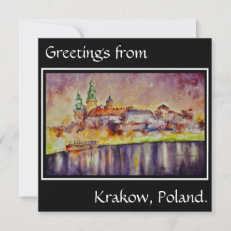 EVE Painted Wawel, Krakau, Polen Karte
