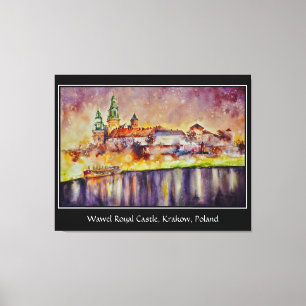 EVE Painted Wawel, Krakow, Poland    Jigsaw Puzzle Leinwanddruck