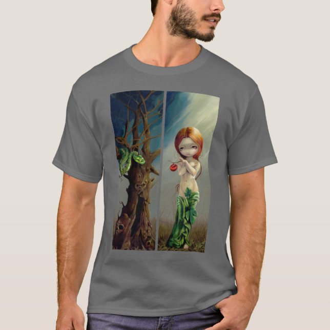 Eve und der Baum des Wissen SHIRTgeistig T-Shirt (Vorderseite)