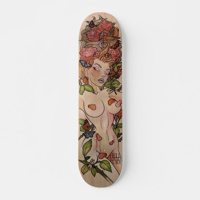 Eve von Eden Skateboard (Vorne)