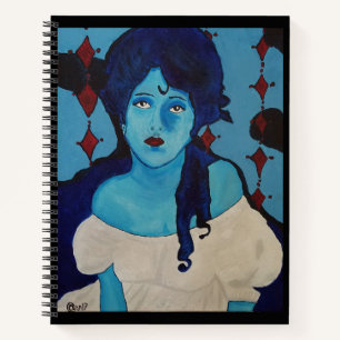 Evelyn Blue Notizbuch