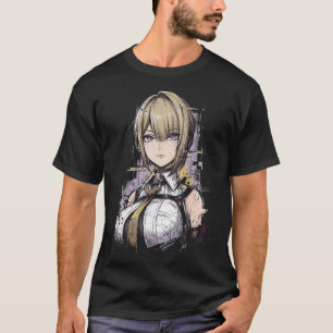 Evelyn Chevalier ZZZ Rote Brennende Tethers Porträ T-Shirt