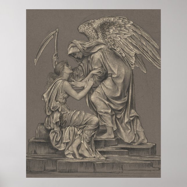 Evelyn de Morgan Angel Poster (Vorne)