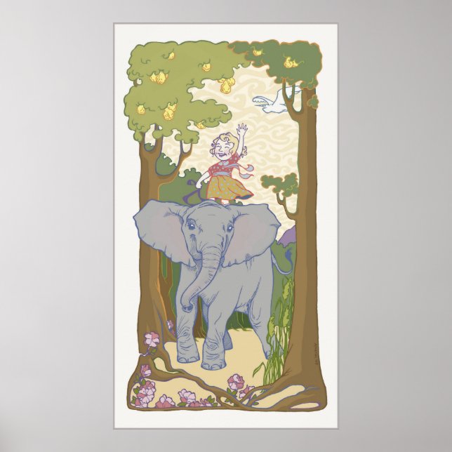 Evelyn Elephant Poster (Vorne)