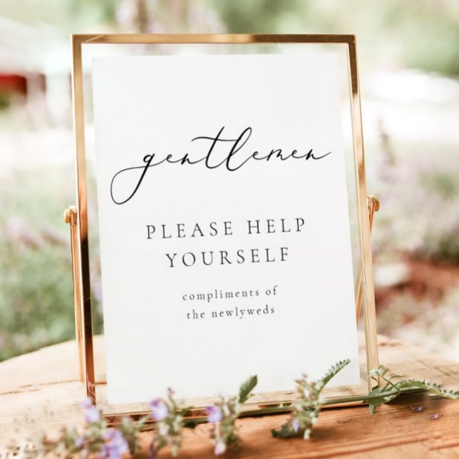 EVELYN Kalligrafie Herren Badezimmer Toilettenarti Poster (Von Creator hochgeladen)