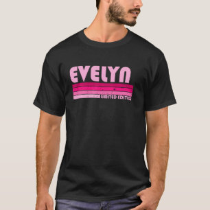 Evelyn Name Personalisiert Retro Vintag 80er 90s B T-Shirt