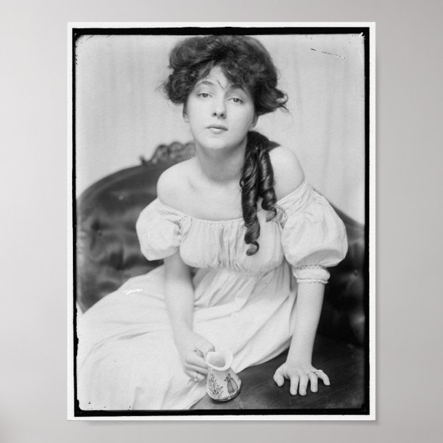 Evelyn Nesbitt über 1900 Poster (Vorne)