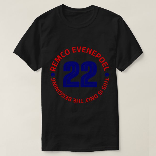 Evenepoel Champion - La Vuelta 2022 (The Beginning T-Shirt (Design vorne)