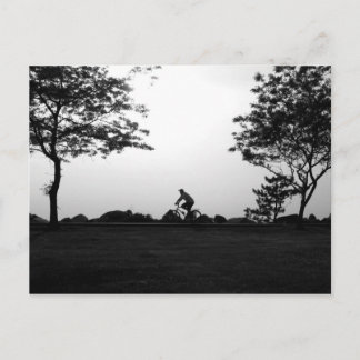 Evening Bike Ride Postkarte