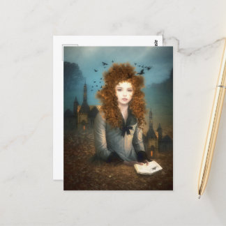 Evening Reading   Postkarte