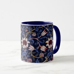 Evenlode, berühmtes William-Morris-Muster, Tasse