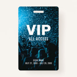 Event-Foto VIP All Access Pass Event-ID-Abzeichen Ausweis
