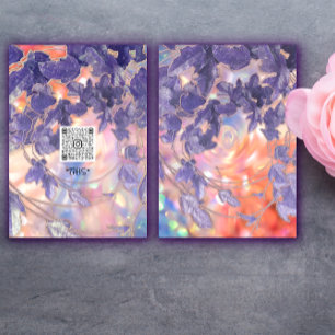 EVENT HOLOGRAFISCHE MODERNE GEBRAUCHSGEBÜHREN - QR EINLADUNG