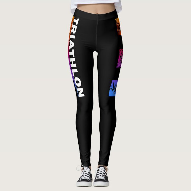 EVENT LEGGINGS/50-100/Triathlon Leggings (Vorderseite)